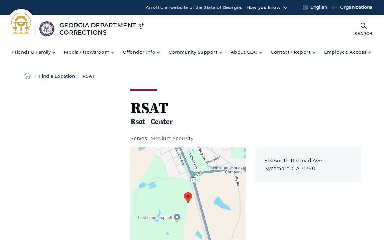 Bleckley RSAT Center GDC release history source
